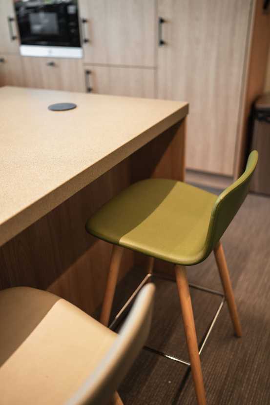 HAVU Gaming kitchen and dining area